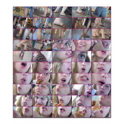 FEET CANDIDS CAFE| 279a | 2 YOUNG (1MOM) SEXY_EATING_SALIVA_CHEWEDFOOD_TONGUE SOLES_WALK TOES FACE CLOSE UPS