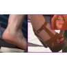 FEET CAND COSPLAYERS | 08 |2 YOUNG BARE_HEELS TOES FOOT_SHAKE CROSS_LEGS UNDER_TABLE SEXY_COMMENT_JOI ASS FACE CLOSE UPS