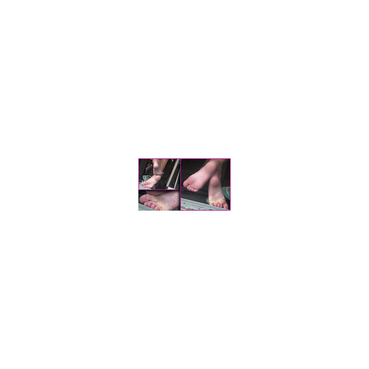 FEET CANDIDS CAFE | 264a | 18/19yo BRUNETTE SOLES_STRETCH_CROSS_SHAKE_WAVE TOES_SCRUNCH_RUBS SHOEPLAY_FLIPFLOPS FACE CLOSE UPS