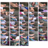 BEACH FEET CANDIDS | PART 354 | BLONDE WOMAN MOTHER WIFE WET_SOLES_STRETCH_BACK_CROSS TOES_SPREAD_SCRUNCH_POINT FACE CLOSE UPS
