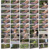 FEET CANDID PARK | 61a | YOUNG SOLES_STRETCH_CROSS TOES_WIGGLE_SPREAD_PLAY_BACK_BIGUP SHOEPLAY_DANGLE FACE CLOSE UPS