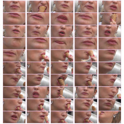 FEET CANDIDS STREET | 06 | YOUNG WOMAN SEXY_EATING LICKING TONGUE CHEWED_FOOD SALIVA_STRINGS SPOON SUCK FACE CLOSE UPS