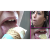 FEET CANDIDS STREET | 10 | YOUNG SEXY_EATING TONGUE CHEWED_FOOD RACHEL_JOI_JOE FACE CLOSE UPS